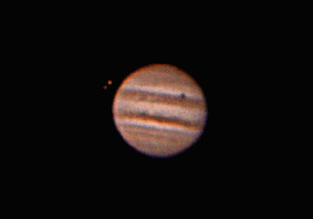 Zeigt Rotation von Jupiter